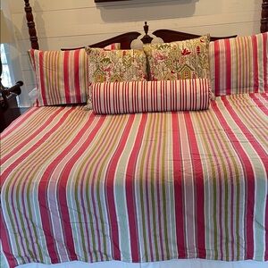 Pottery Barn Stripe Duvet Cover